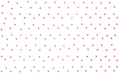 Açık Kırmızı Vektör Mozaik Doku.