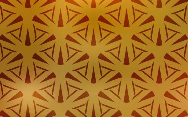 Üçgenli koyu sarı vektör arka planı.