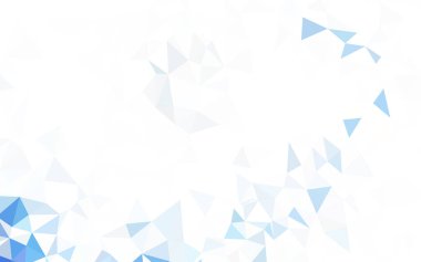 Koyu yeşil, sarı vektör çokgen yerleşimi.