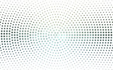 Açık Mavi, noktalı yeşil vektör arkaplanı.