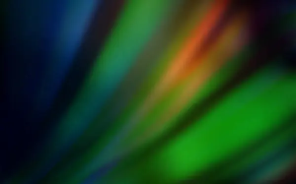 Vert foncé, motif flou vectoriel rouge . — Image vectorielle
