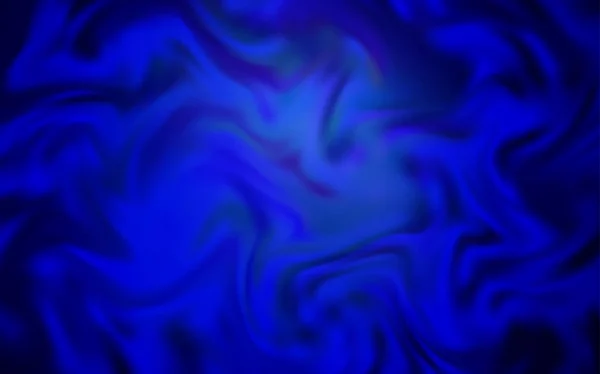 Dark BLUE vector blurred background. — Stock Vector