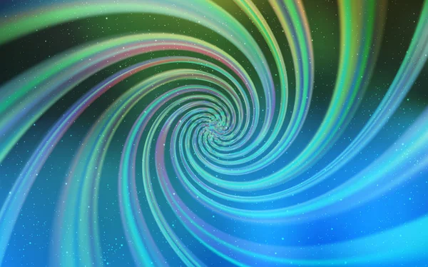 Açık mavi, Samanyolu yıldızlar ile yeşil vektör doku.