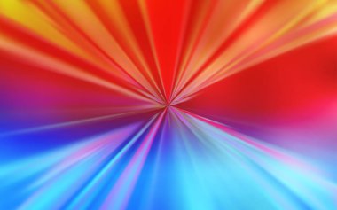 Açık Mavi, Kırmızı vektör soyut düzeni.