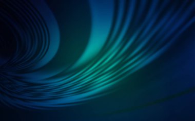 Kavisli çizgilere sahip koyu mavi vektör dokusu.