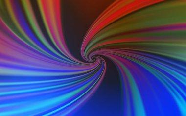 Açık Mavi, Wry çizgileri olan sarı vektör şablonu.