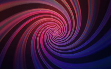 Koyu mor, pembe arka plan astronomi yıldız ile vektör.