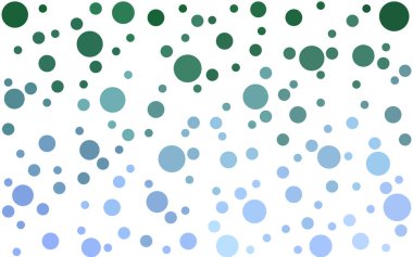 Açık Mavi, diskleri olan yeşil vektör dokusu.