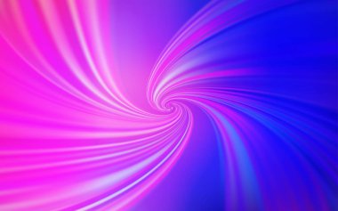 Açık Pembe, Wry çizgileri ile mavi vektör arkaplan.