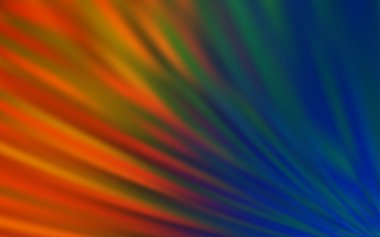 Düz çizgileri olan koyu mavi, sarı vektör arkaplan.