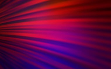 Koyu Pembe, bükülmüş çizgilerle sarı vektör dokusu.