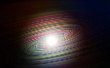 Gece gökyüzü desenle koyu kırmızı vektör yıldız.