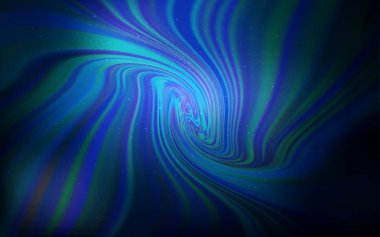 Koyu mavi vektör arka plan astronomi yıldız ile.