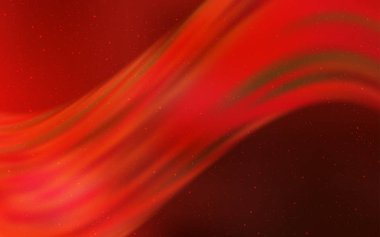 Uzay yıldızları ile açık kırmızı vektör şablonu.