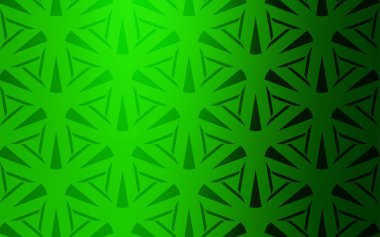 Üçgenli Açık Yeşil vektör arkaplanı.