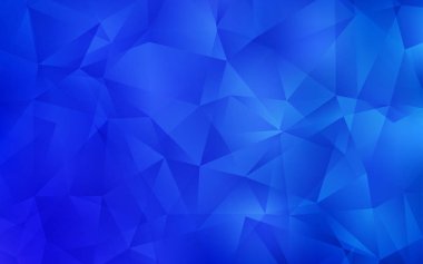 Hafif mavi vektör degrade üçgenler desen.