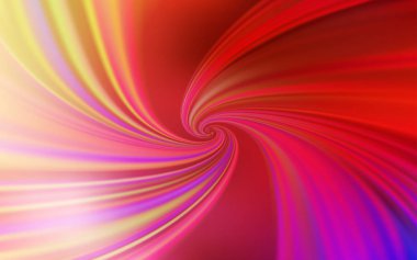 Açık Kırmızı, çizgileri olan sarı vektör şablonu.