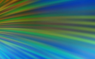 Açık Mavi, Wry çizgileri olan yeşil vektör şablonu.