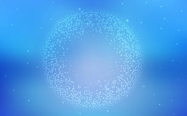 Hafif mavi vektör şablon alan yıldız.