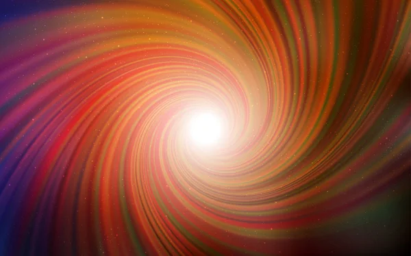 深红色向量背景与星系星. — 图库矢量图片