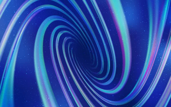 Kozmik Yıldızlar ile açık mavi vektör düzeni.