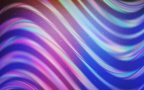 Çok renkli vektör doku ile Samanyolu yıldız ışık.