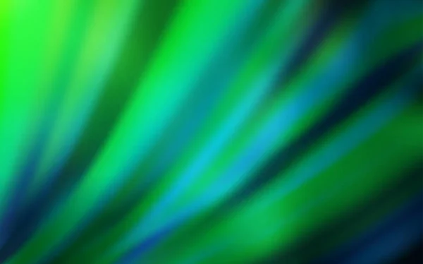 Azul claro, verde vector abstracto brillante plantilla. — Archivo Imágenes Vectoriales