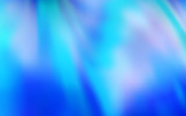 Vecteur bleu clair motif lumineux flou. — Image vectorielle