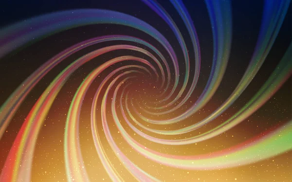 Açık Mavi, Astronomik yıldızlarla sarı vektör arka plan.