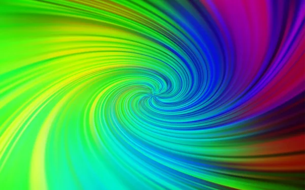 Dark Multicolor vecteur coloré fond flou . — Image vectorielle