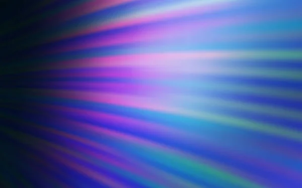 Dunkelrosa, blauer Vektorhintergrund mit schrägen Linien. — Stockvektor