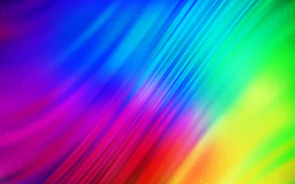 Texture vectorielle multicolore foncé avec étoiles laiteuses . — Image vectorielle