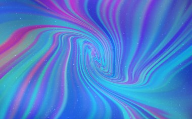 Pembe ışık, vektör şablon alan yıldız ile mavi.