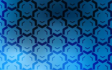 Eğri çizgileri olan hafif BLUE vektör şablonu.