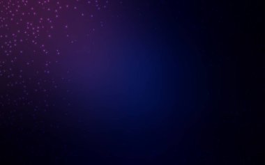 Koyu Mor, Gökada yıldızları ile pembe vektör arka plan.