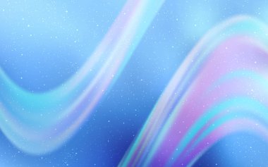 Astronomik yıldızlar ile açık mavi vektör arka plan.