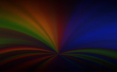 Koyu mavi, sarı vektör soyut bulanık arkaplan.