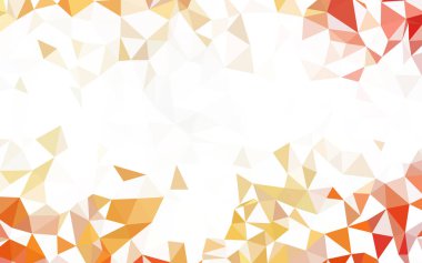 Koyu Mavi vektör gradyan üçgenler deseni.