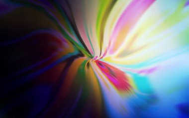 Koyu mavi, çizgileri olan sarı vektör şablonu.