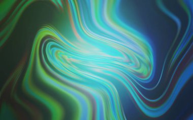 Açık Mavi, Yeşil vektör bulanık şablon.