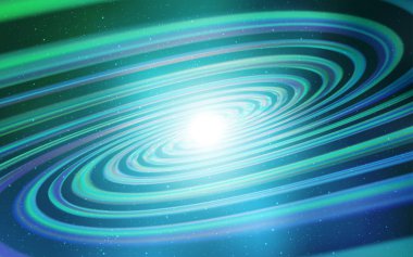 Hafif mavi vektör şablon alan yıldız.