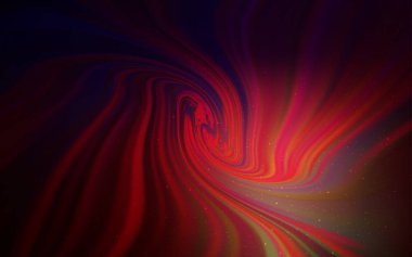 Koyu mavi, kırmızı doku Samanyolu yıldız ile vektör.