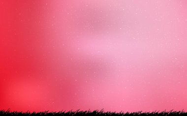 Işık kırmızı vektör doku ile Samanyolu yıldız.