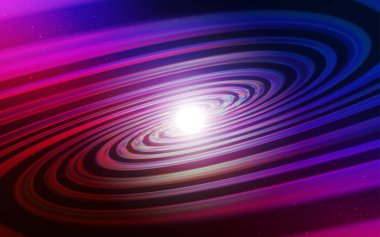 Lacivert, uzay yıldızları ile kırmızı vektör şablonu.