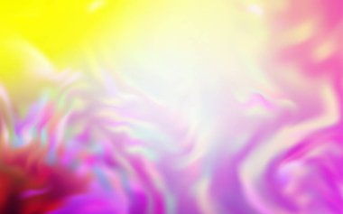 Açık Pembe, Sarı vektör parlak soyut düzen.