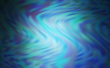 Gökada yıldız ışık mavi vektör arka plan.