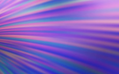 Açık Pembe, bükülmüş çizgilerle mavi vektör düzeni.