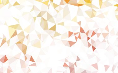 Açık BLUE vektör çokgen şablonu.