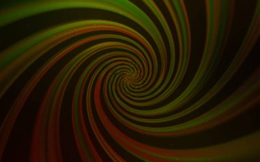 Gece gökyüzü yıldızları ile koyu sarı vektör deseni.