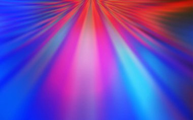 Açık Mavi ve Kırmızı vektör soyut parlak dokuyu bulanıklaştırdı.